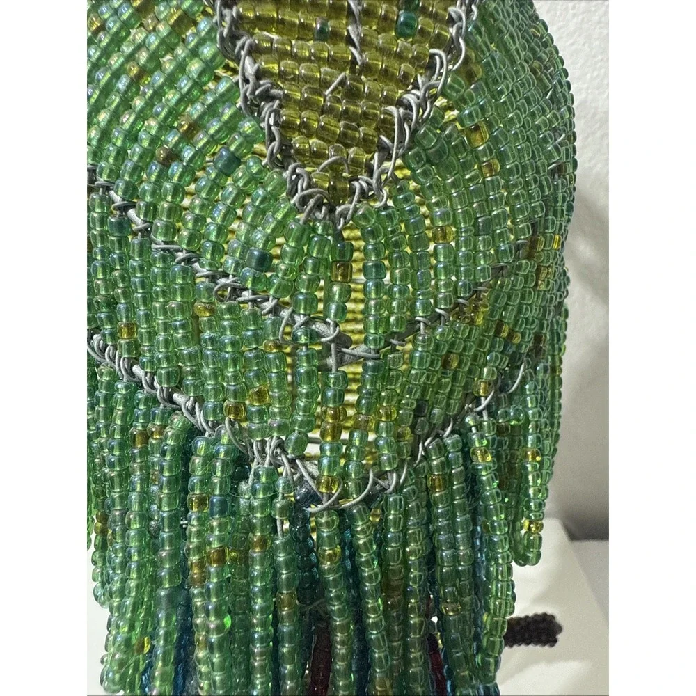 Hand Crafted South Africa Seed Beaded Wired 13